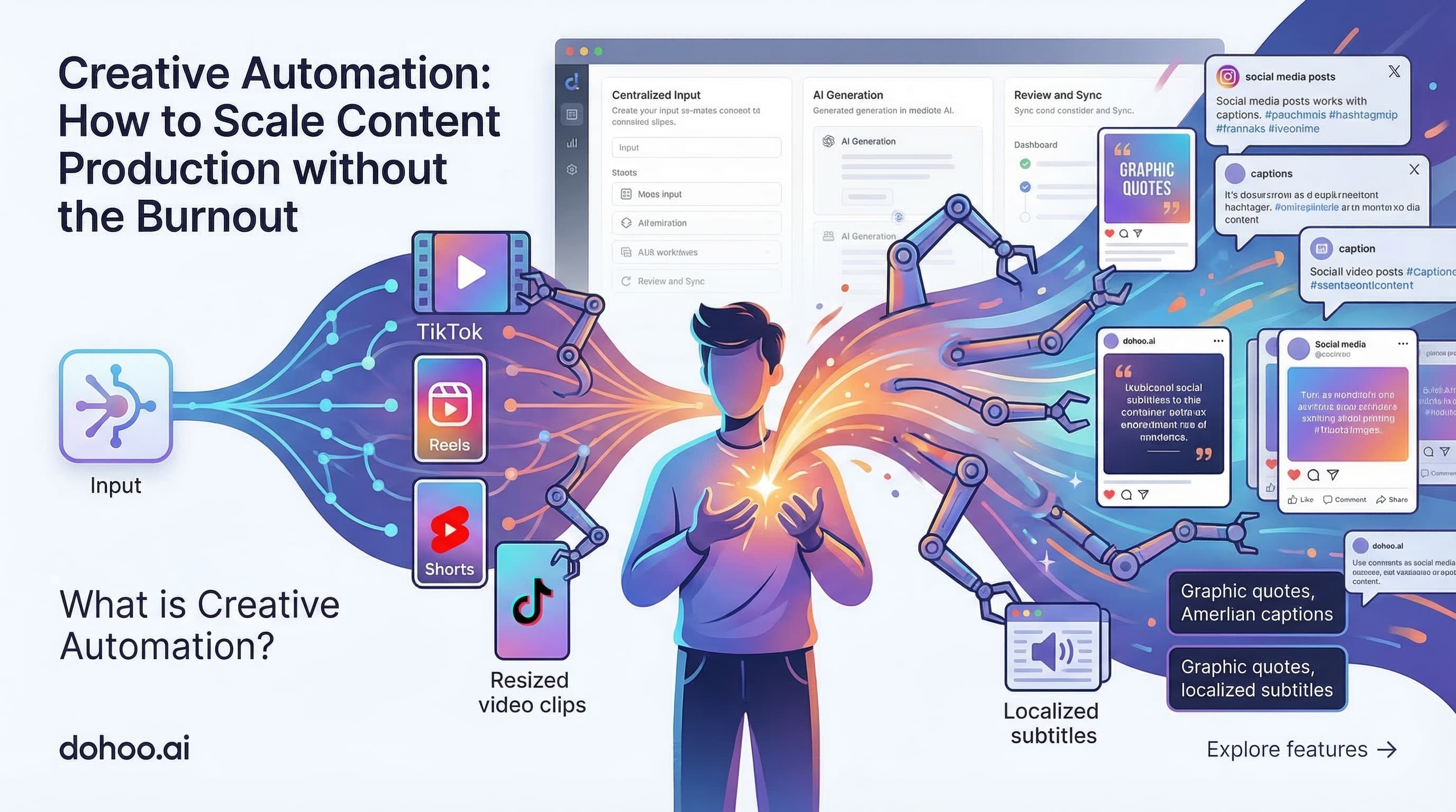 Automated Creative Production: Building a Scalable Content Engine with AI, n8n, and dohoo.ai